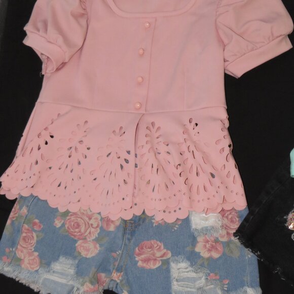 SPARKLE IN PINK MATCHING SET SIZE L / 5T - Picture 1 of 2